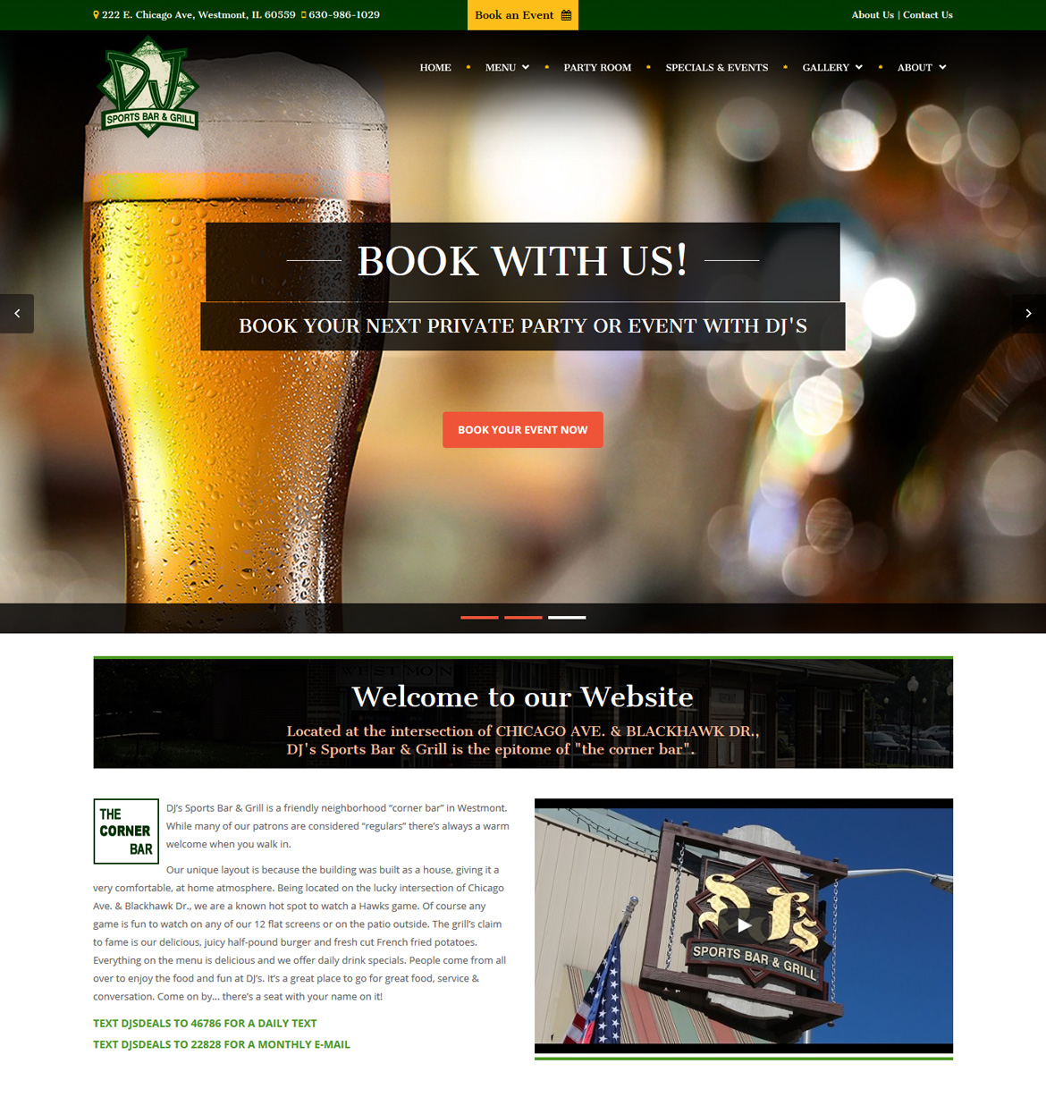 custom commercial website